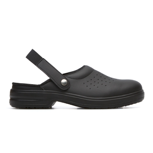 Exena Safeway Hi-Tech 00A113 SB-E-A SRC AIRING CLOG BLK A0121V005 Uomo Scarpe Antinfortunistiche Nero