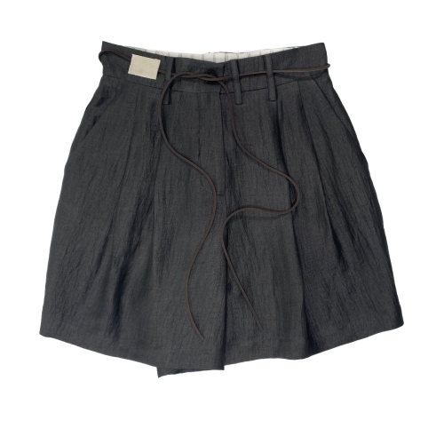 Alysi shorts Raw linen donna 102173