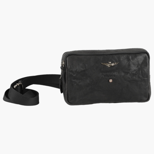 Tracolla piccola in pelle Vintage