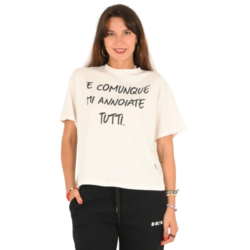 berna t-shirt donna panna W 254184