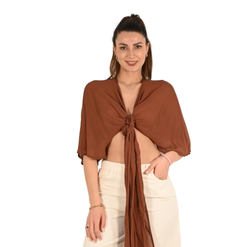 dixie coprispalle donna ruggine J782W010A