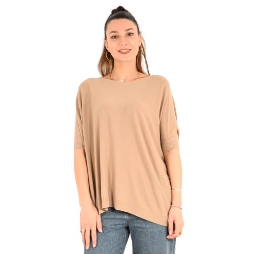 kontatto maglia donna avana 3M0502C