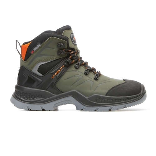 Exena Storm EVEREST_GREEN 02 CI WR SRC A0206V104 Uomo Scarpe Antinfortunistiche Verde