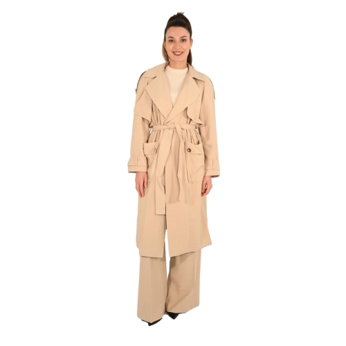 haveone trench donna beige KCB-N018