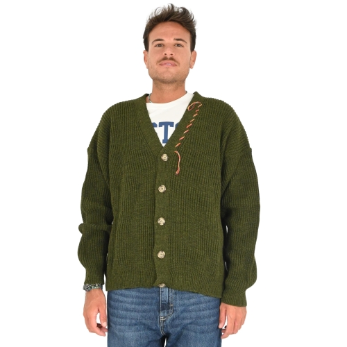 berna cardigan uomo verde M 252014
