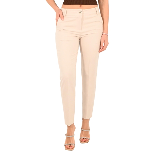 celeste lab pantalone donna beige 3304 145