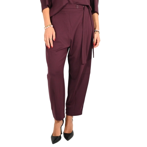 imperial pantalone donna prugna P6D2KHZ