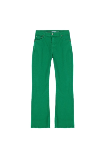 please pantalone donna verde P0W6CV9N3N