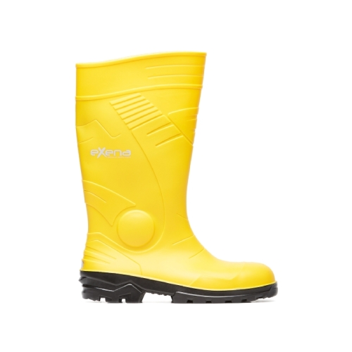 Exena Boots DYABLO YELLOW-BLACK S5 SRC C0002V025 Unisex Safety Shoes Yellow-Black