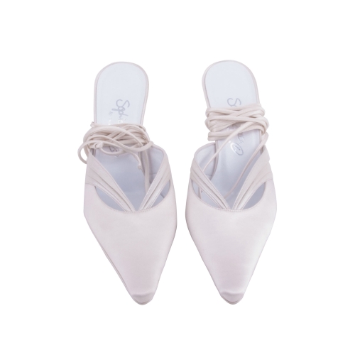 Sophie Sposa Donna Sposa Avorio Made In Italy In Saldo
