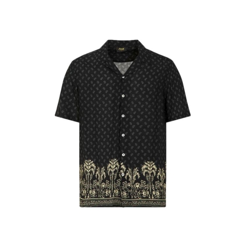 effek camicia uomo nero FK25-M02CP60