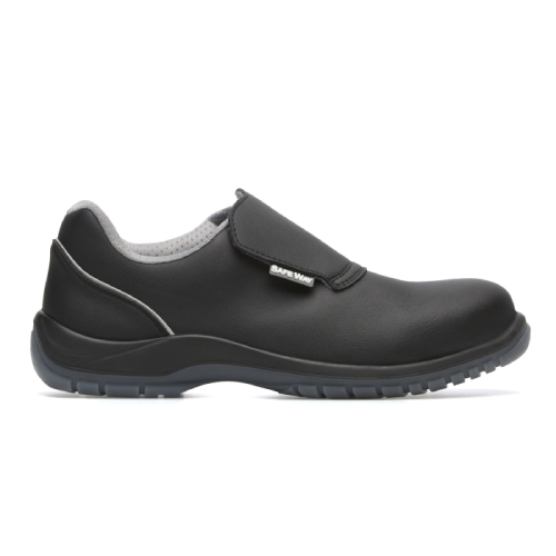 Exena Safeway Spring CORAL S2 SRC SLIP-ON BLACK A0418V002 Man Safety Shoes Black
