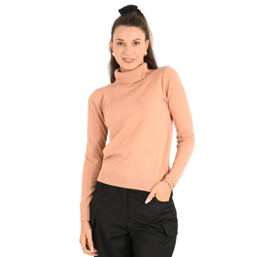 molly bracken maglia donna rosa E1125CN