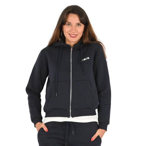 berna felpa donna blu W 254177