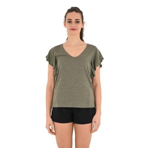 molly bracken t-shirt donna verde militare E1615BE