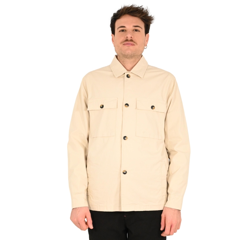 imperial over shirt uomo ecru C82993JK01