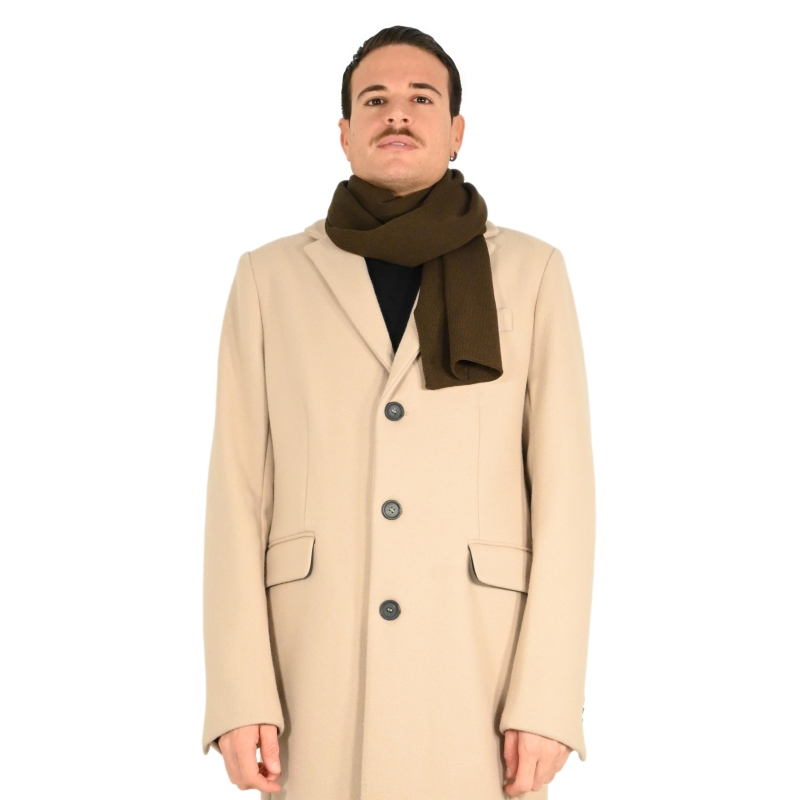 refrigue sciarpa uomo brown SCARF