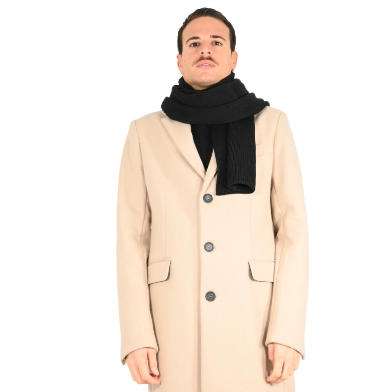 refrigue sciarpa uomo black SCARF ENG