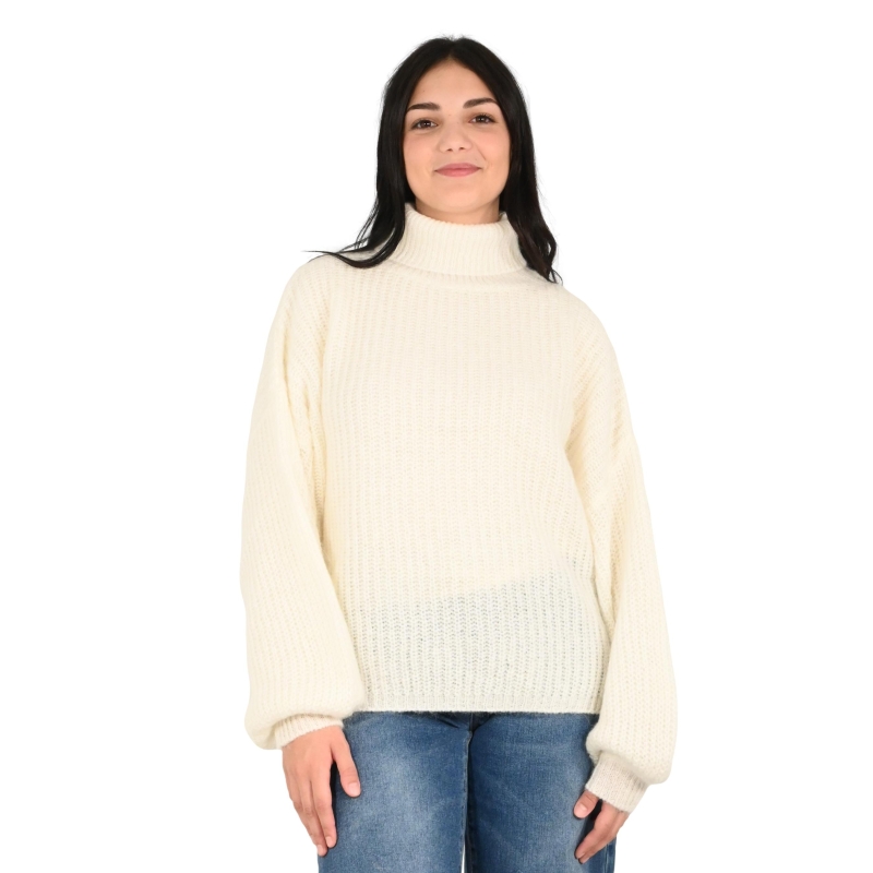 kontatto maglia donna panna 3M0859C