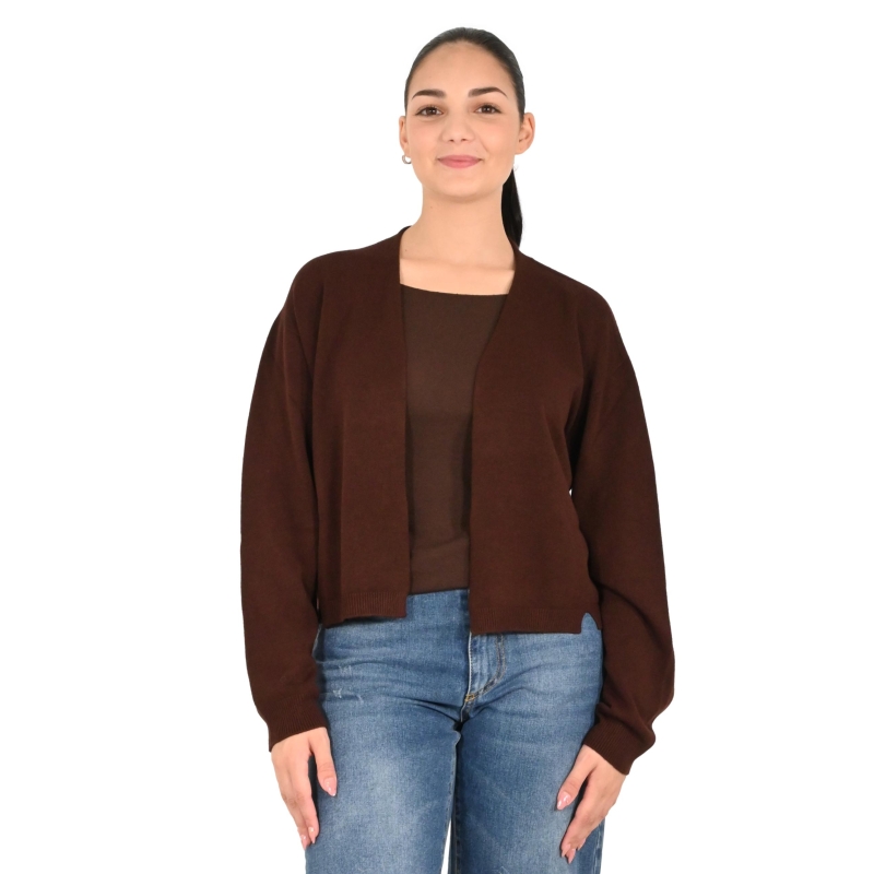 kontatto cardigan donna mogano 3M0825C