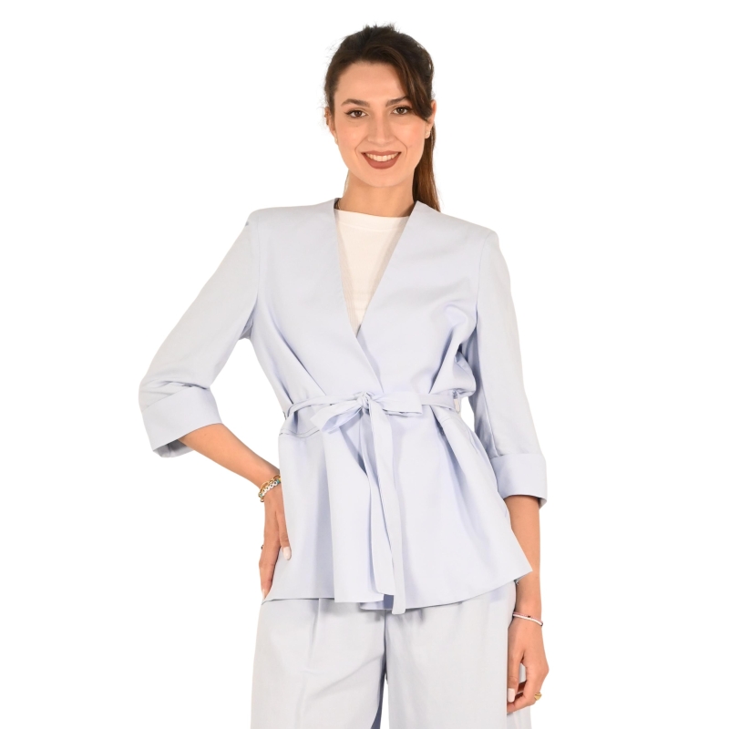 dixie giacca donna celeste J845W068