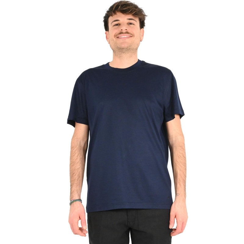 outfit italy t-shirt uomo blu OF1S2S5T020