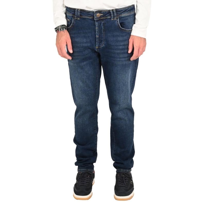 pont denim jeans uomo denim scuro JASPER