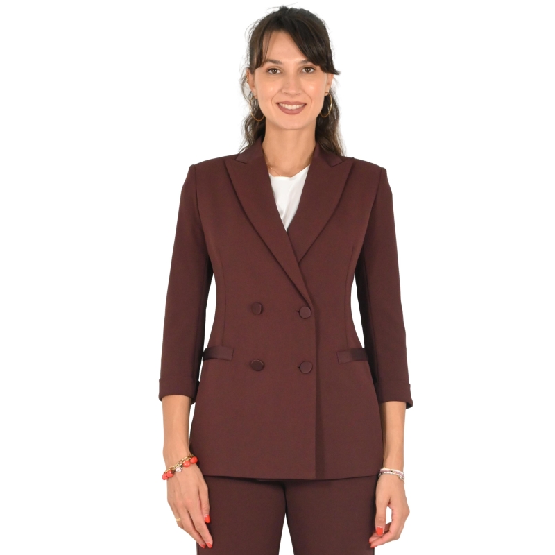 imperial giacca donna prugna JU25KAW