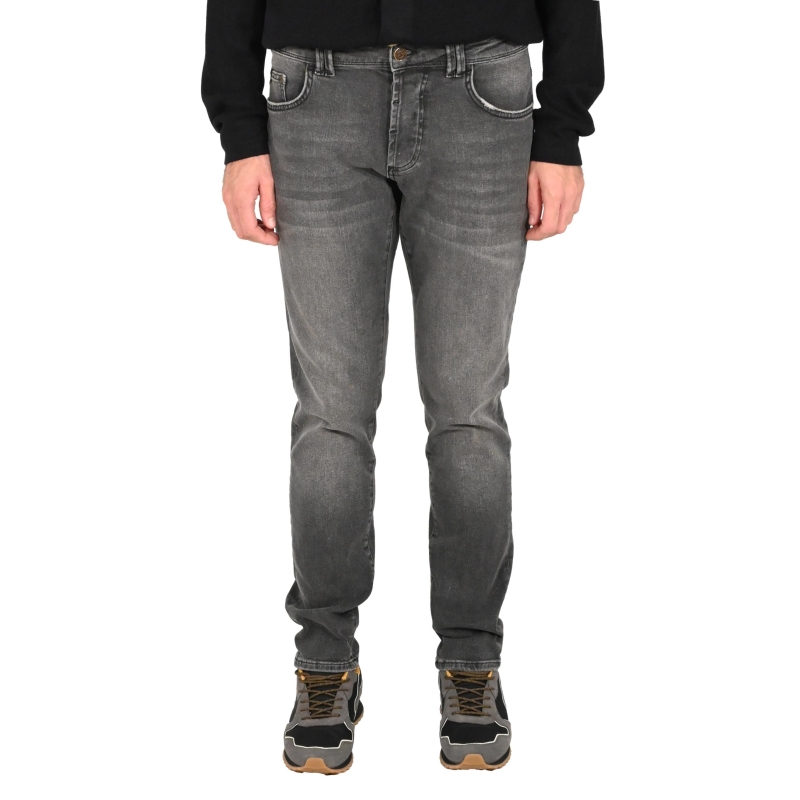 pont denim jeans uomo denim grigio JASPER
