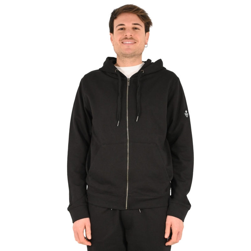 markup felpa uomo nero MK12002