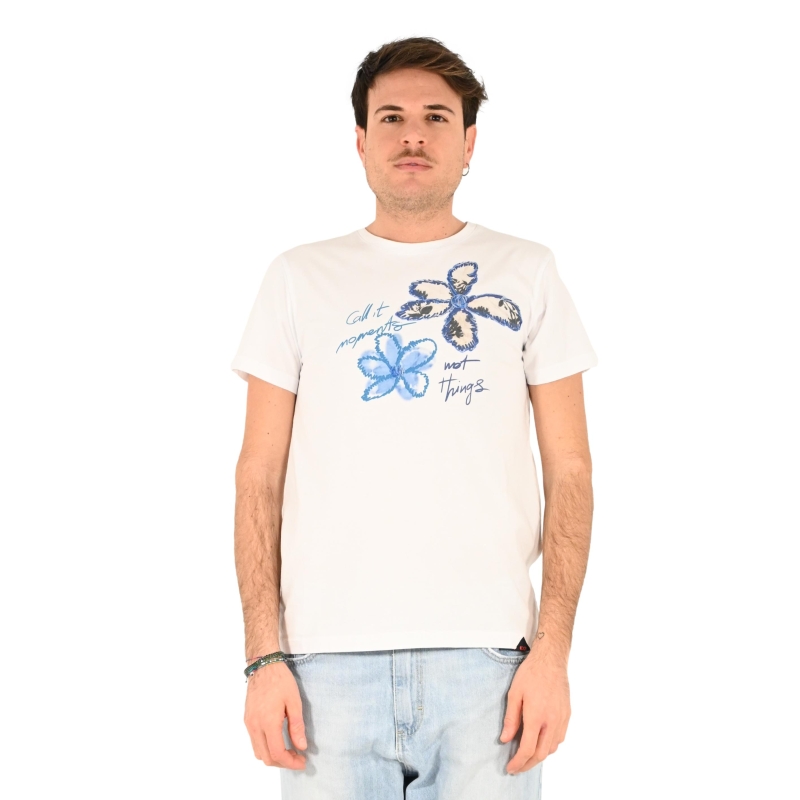 koon t-shirt uomo bianco NTS060UP21