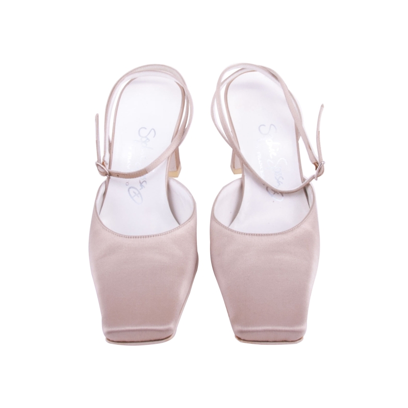 Sophie Sposa Donna Sposa Beige Made In Italy In Saldo