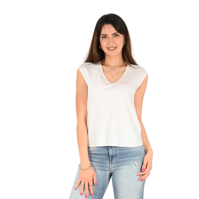 imperial blusa donna off white REH0JDG