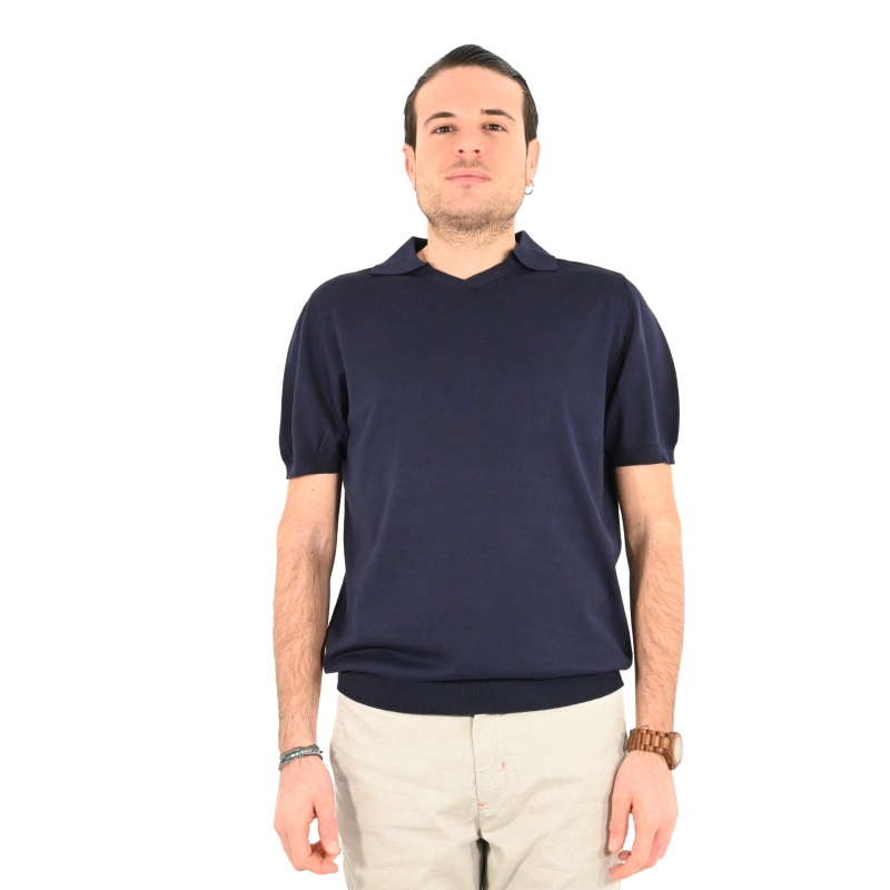 outfit italy maglia uomo blu navy OF1S2S5M009