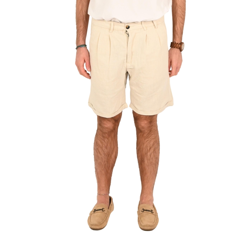 imperial bermuda uomo ecru D82993BE45
