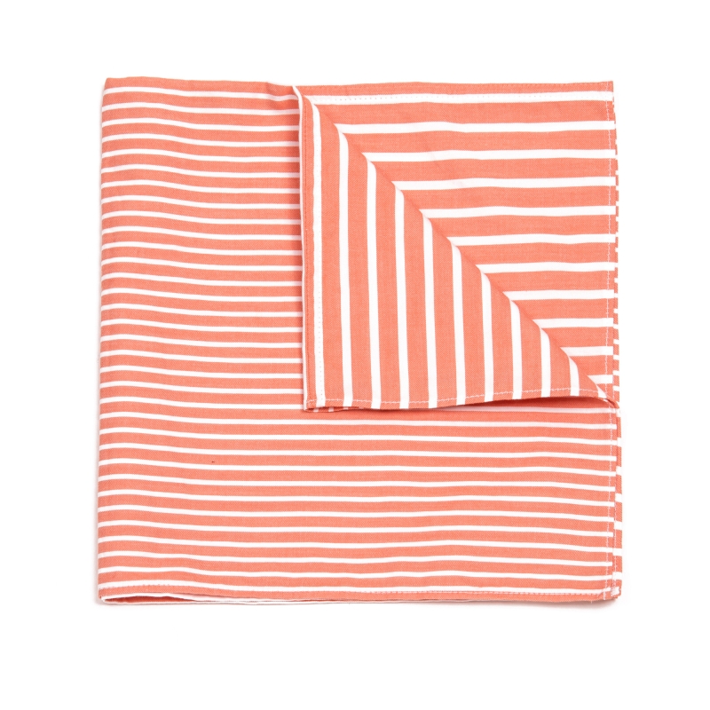 Brunello Cucinelli Uomo Pochette Bianco Arancione