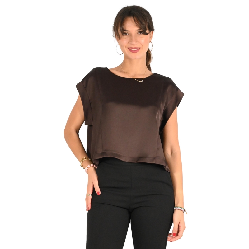 imperial blusa donna moro TX61KBA