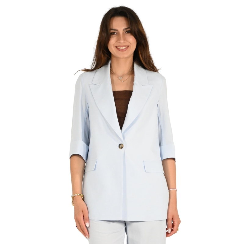 dixie giacca donna celeste J845W070