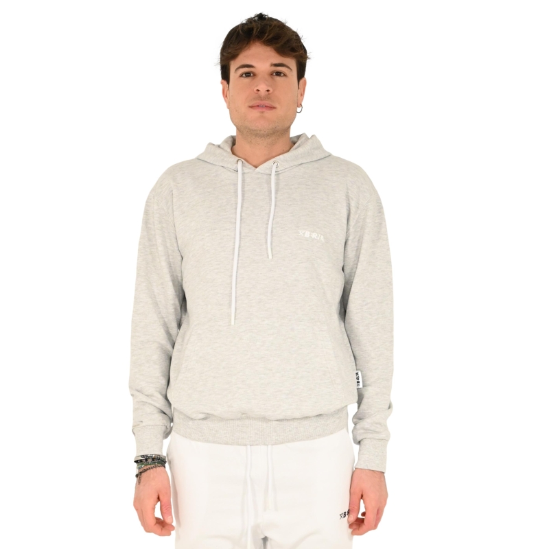 berna felpa uomo grigio melange M 251073