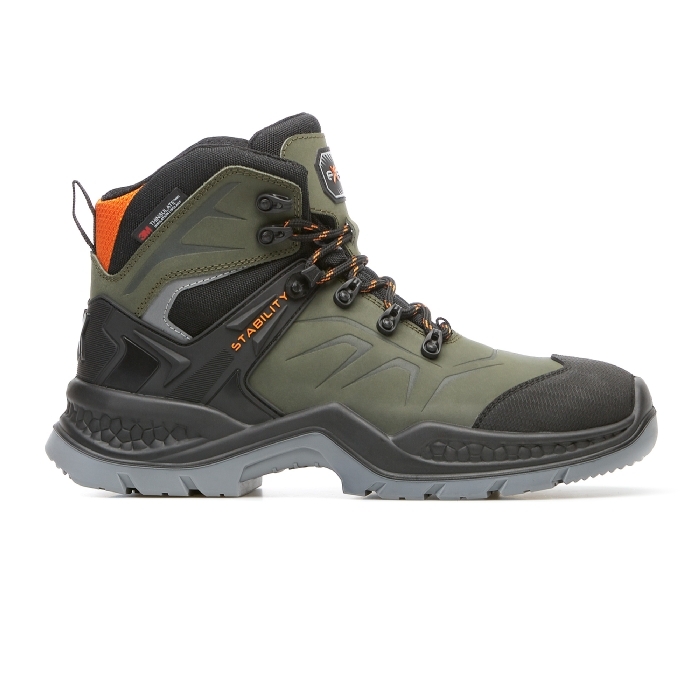 Exena Storm EVEREST_GREEN 02 CI WR SRC A0206V104 Uomo Scarpe Antinfortunistiche Verde