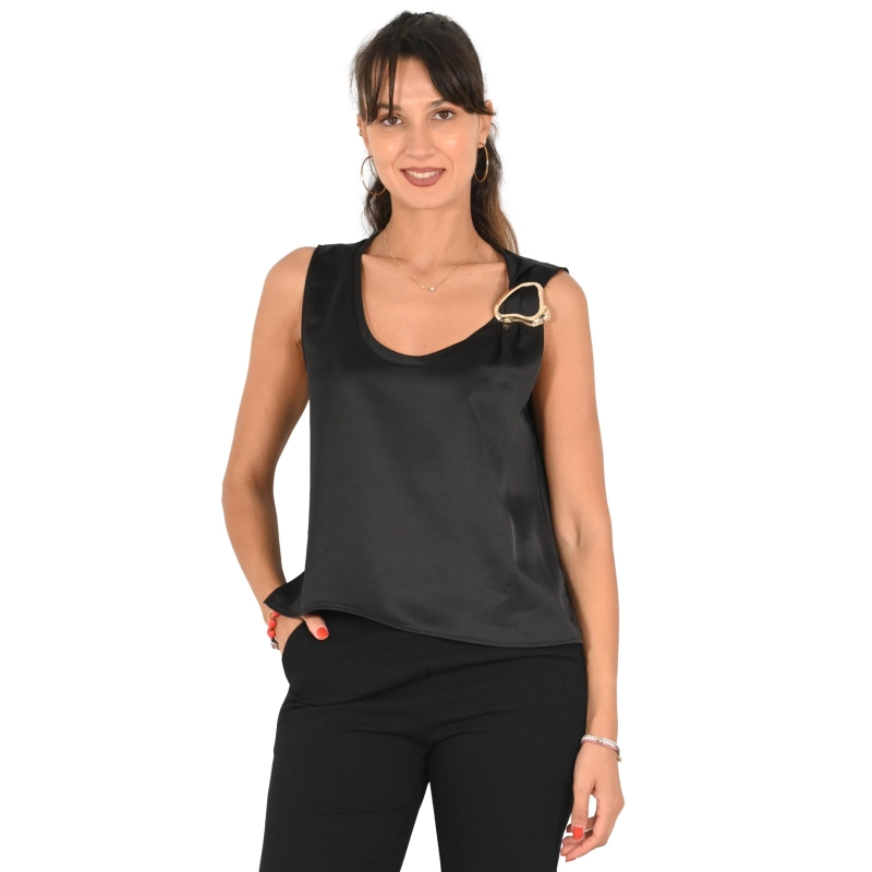 imperial canotta donna nero RIM0KBA