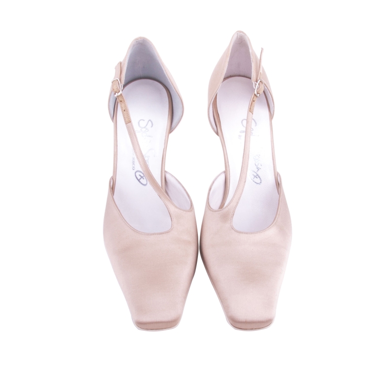 Sophie Sposa Donna Sposa Beige Made In Italy In Saldo