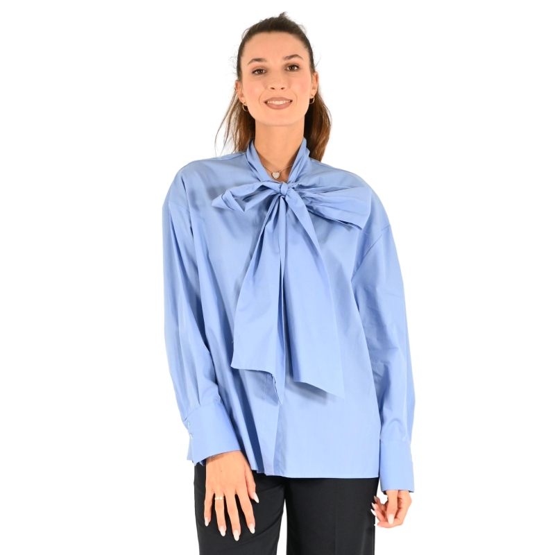 vicolo camicia donna celeste TS0773