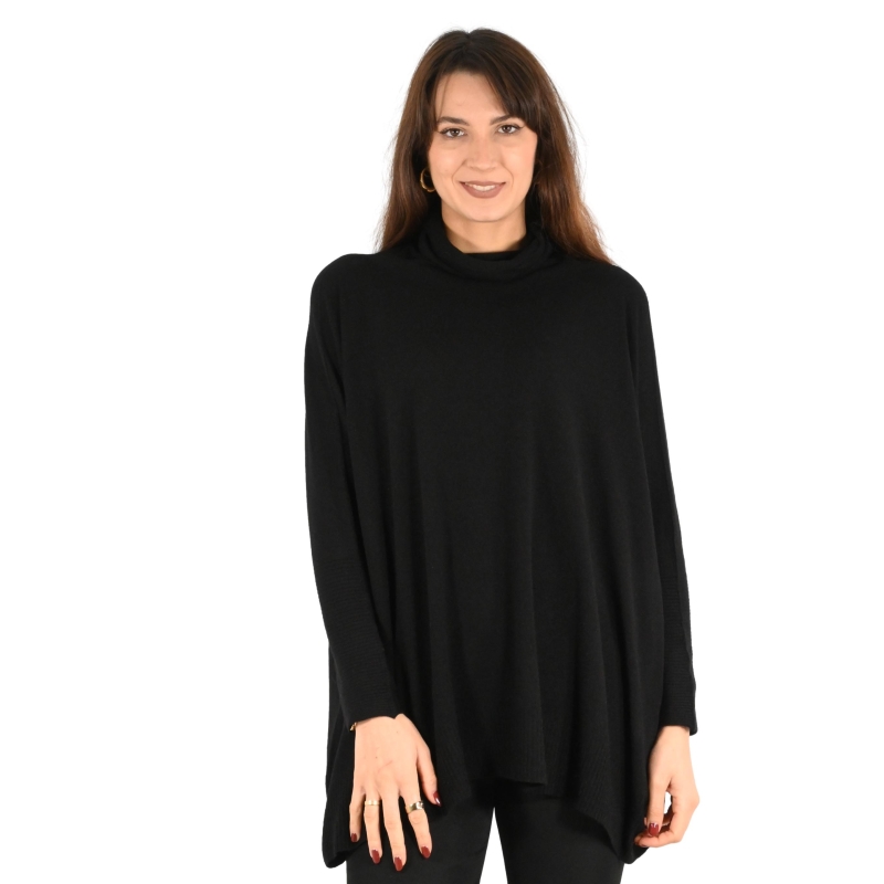 celeste lab maglia donna nero 22010