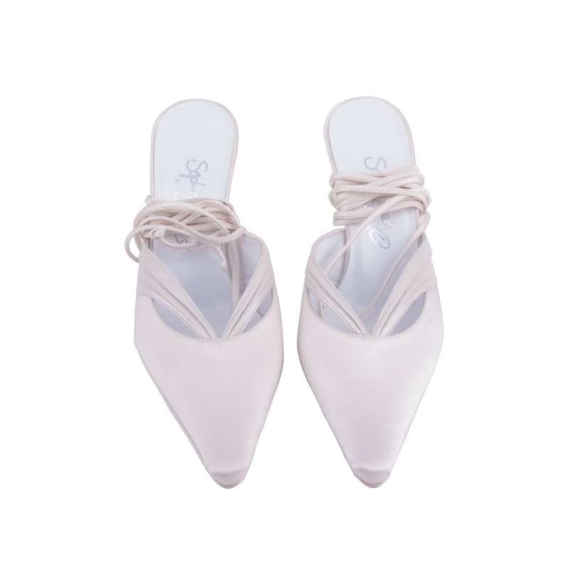 Sophie Sposa Donna Sposa Avorio Made In Italy In Saldo