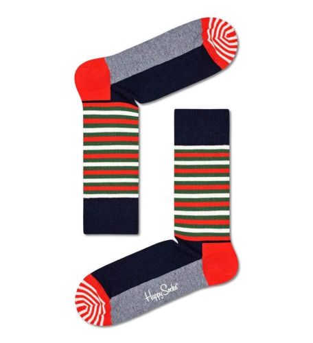 happy socks calzini donna multicolor HALF STRIPE/D