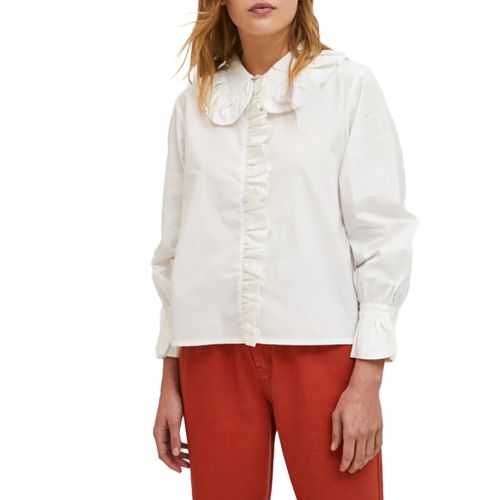 compania fantastica camicia donna bianco WI21PIC22