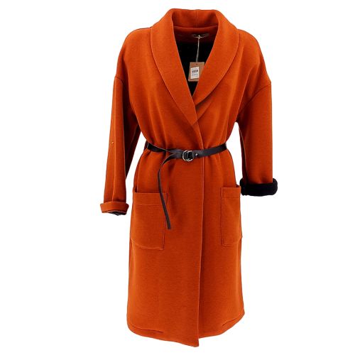 bighet cappotto donna arancio 4617 18